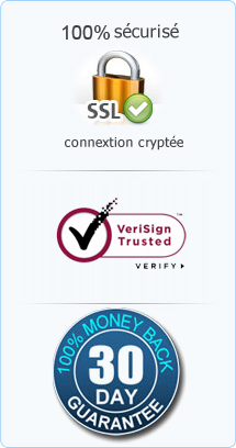 100% sécurisé et connexion cryptée