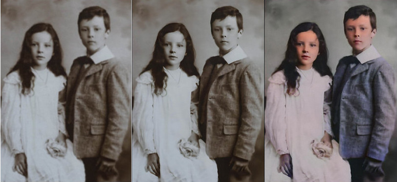 old photo restoration