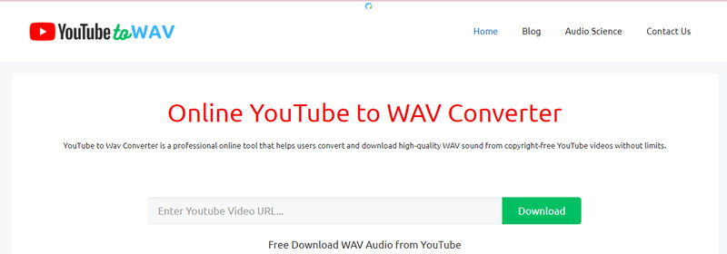 online youtube to wav converter