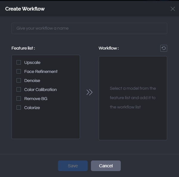  create workflow